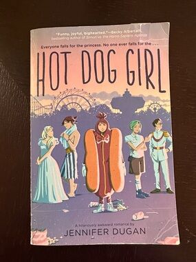 Hot Dog Girl paperback novel by Jennifer Dugan